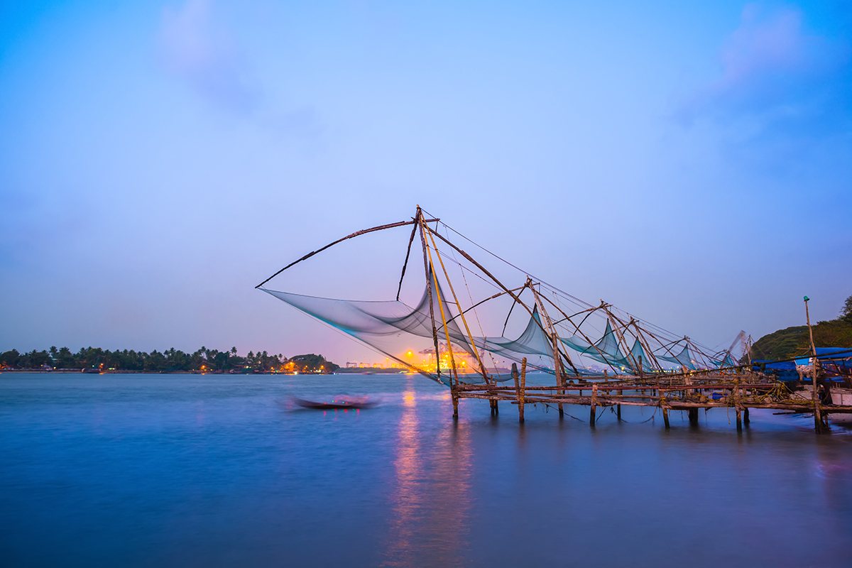 Cheenavala, Chinese Fishing Nets, Kochi, Kerala