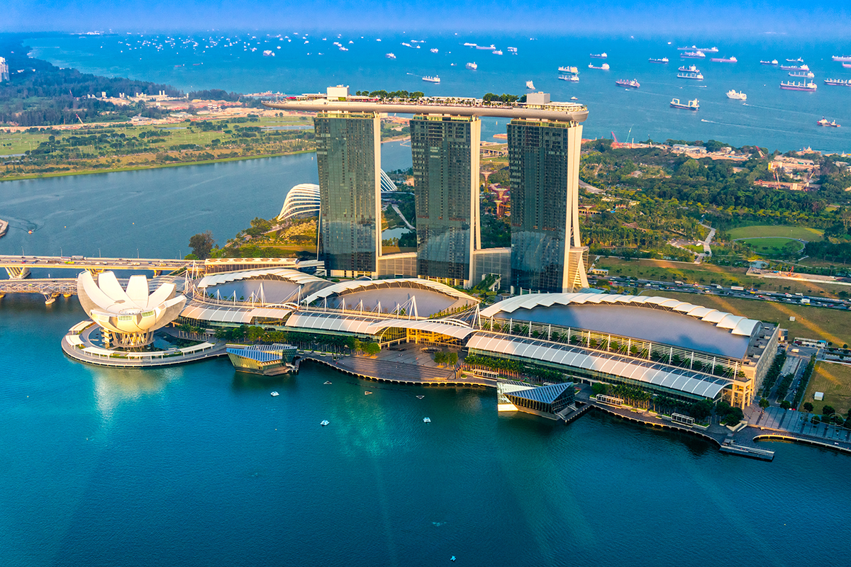 Marina Bay, Landmark Destination, Singapore