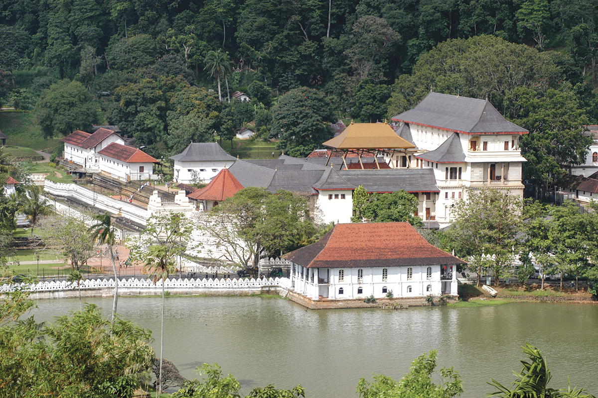 The Royal Palace of Kandy, Maligawa, Sri Lanka